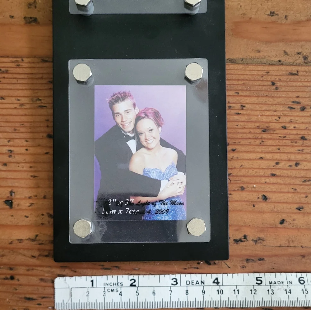 Picture Frame/ Clock Combo